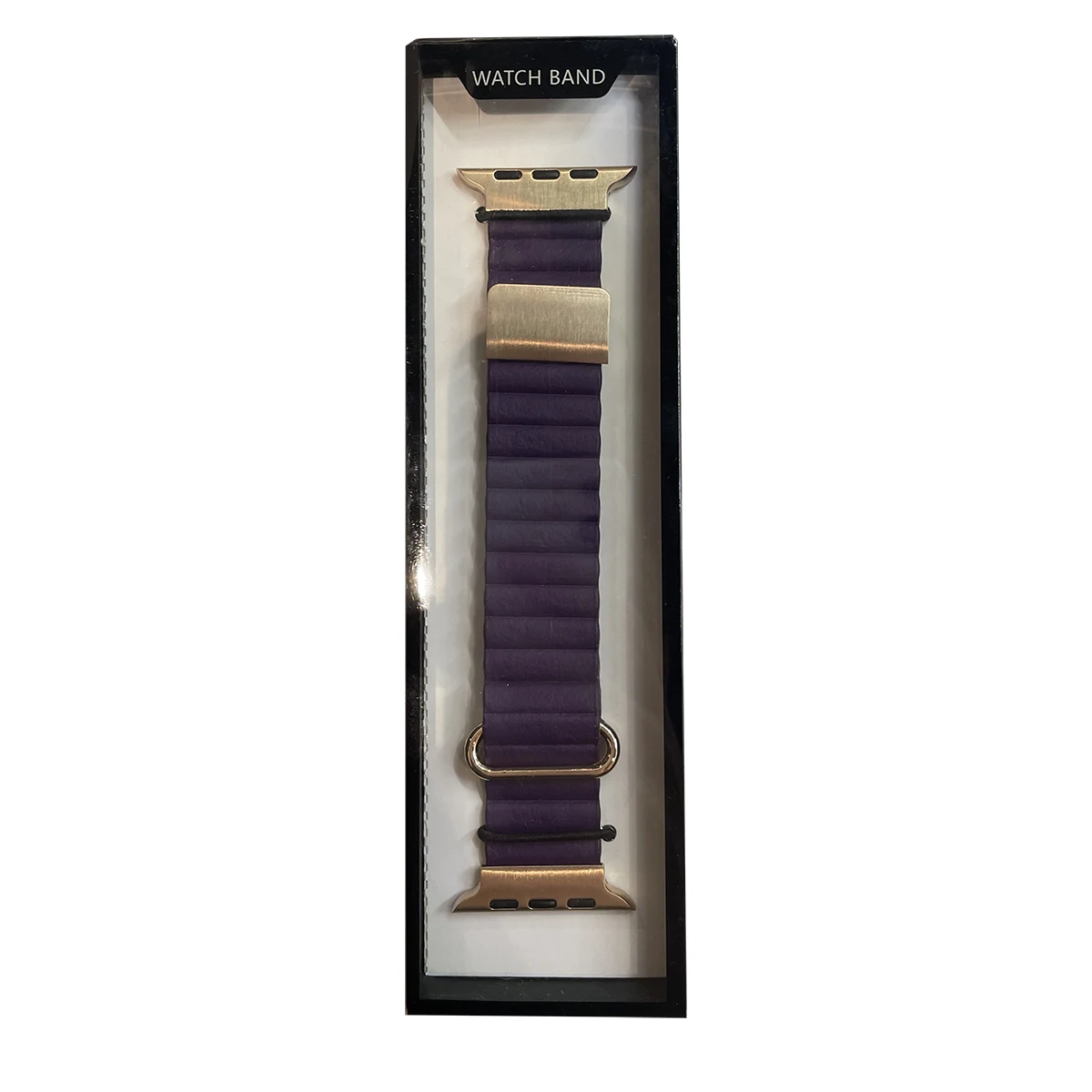 Ремінець MaiKai Leather Loop Watch Band Watch 49/45/44/42 mm (фіолетовий)