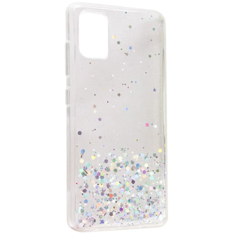 Чохол Glitter Trasparent для Samsung A51