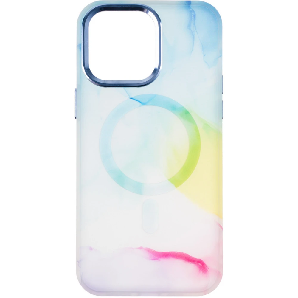 Чохол Color Case (MagSafe) iPhone 14 Pro Raibow