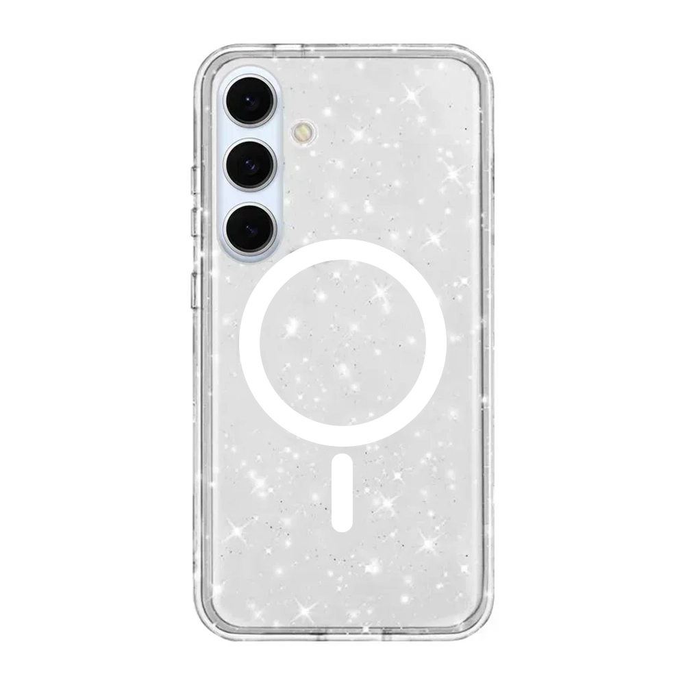 Чохол MaiKai Crystal Series witn Magnetic для Samsung Galaxy S24 Plus (Crystal Glitter)