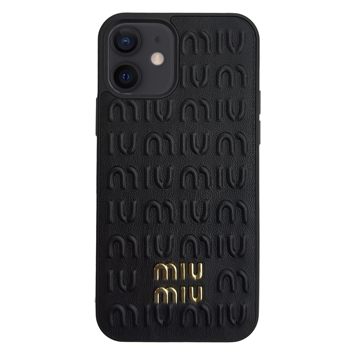 Чохол MIU MIU Case iPhone 12/12 Pro (Black)