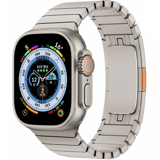 Ремінець Steel для Apple Watch 42/44/45/46/49mm (Steel)