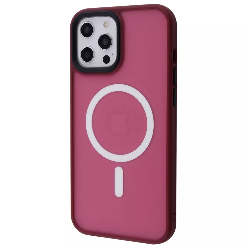 Чохол WAVE Matte Colorful Case with MagSafe iPhone 11 (червоний)
