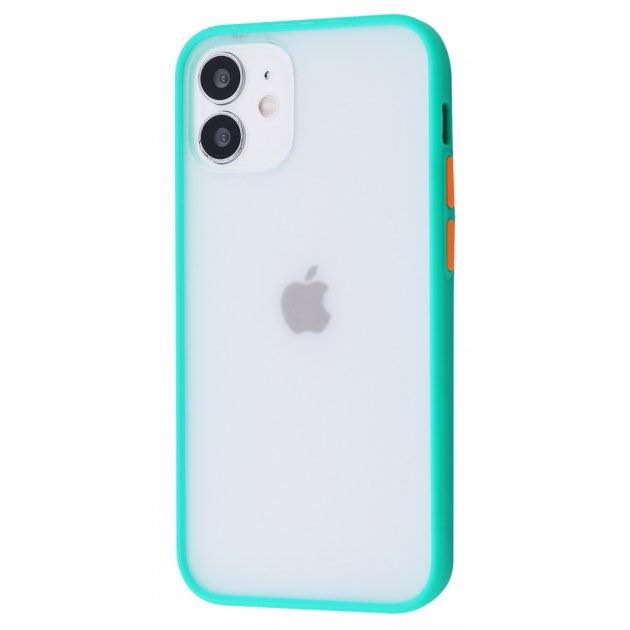 Чохол Shadow Matte Case (PC+TPU) for iPhone 11 - Mint Green