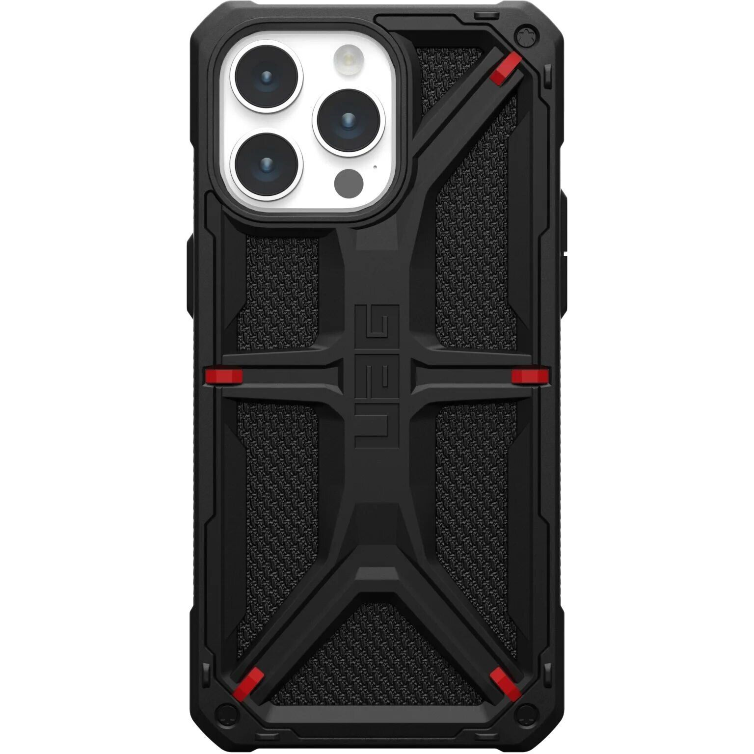 Чохол UAG для iPhone 15 Pro Max, Monarch, Kevlar Black