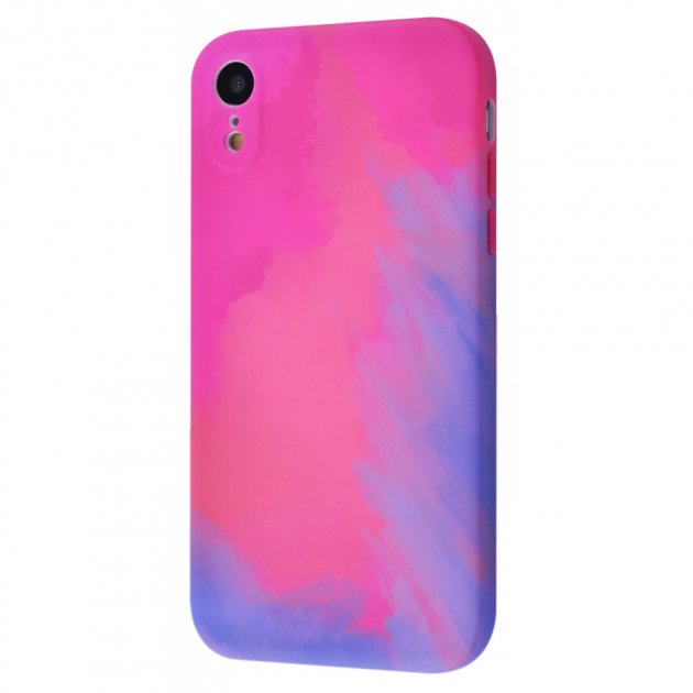 Чохол WAVE Watercolor Case iPhone XR (pink/purple)