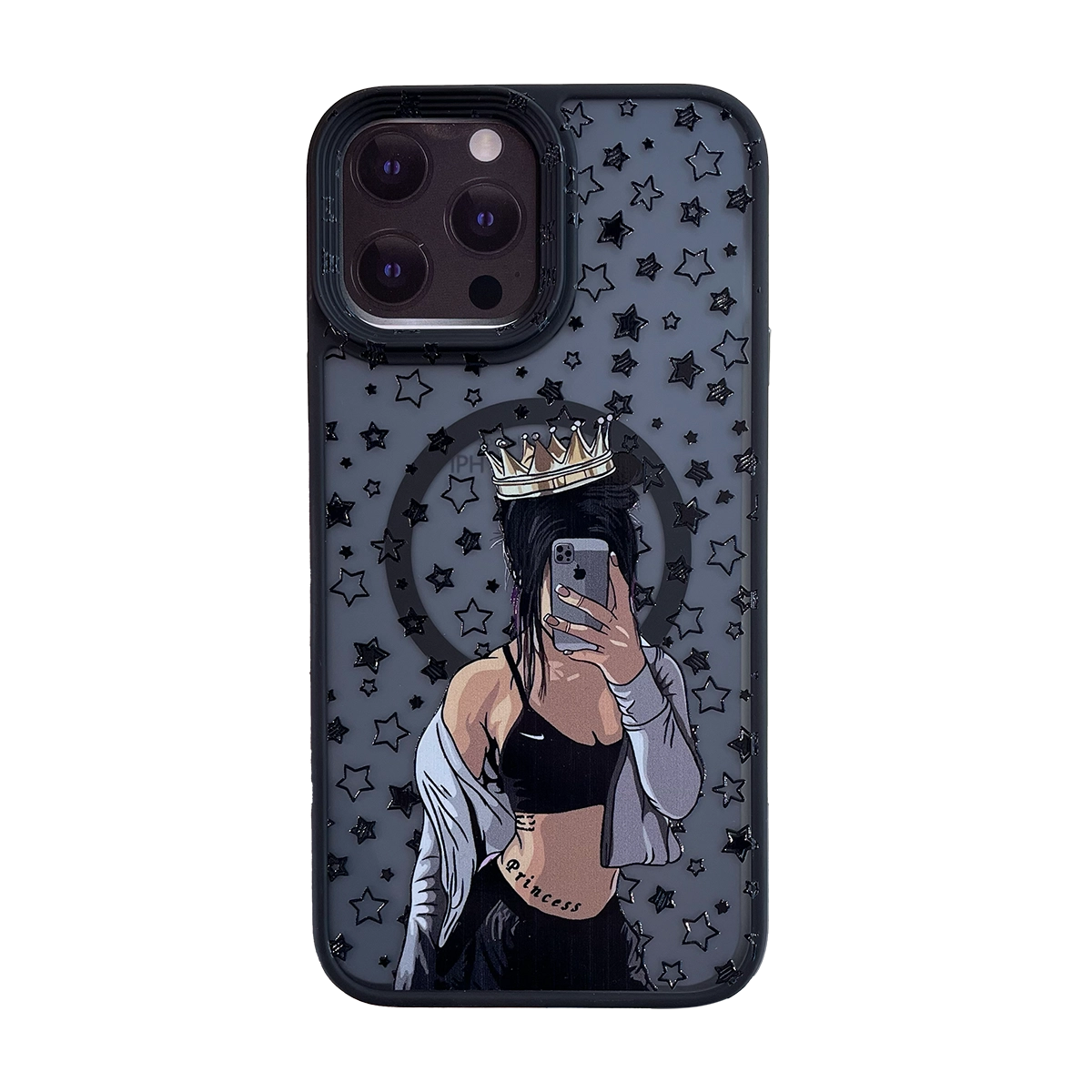 Чохол MaiKai Strong Art Series with Magnetic для iPhone 13 Pro (Princess)