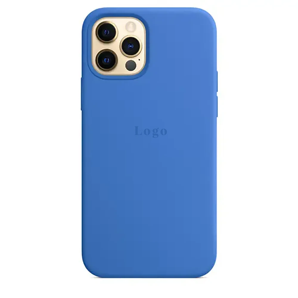 Чохол Silicone Case Full Protective (AA) iPhone 13 Pro (Синій/Carpi Blue)