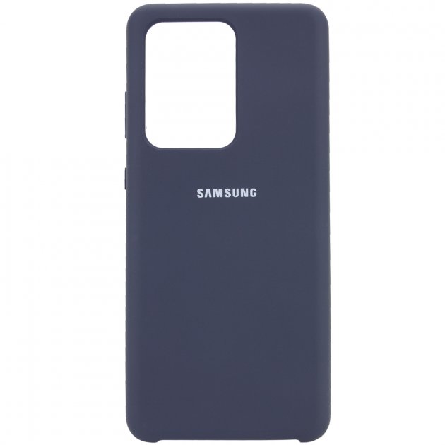 Чохол Silicone Case для Samsung S20 Ultra - Midnight Blue