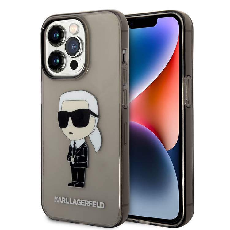 Чохол Karl Lagerfeld IML NFT Ikonik Hard Case for iPhone 14 Pro Max Black