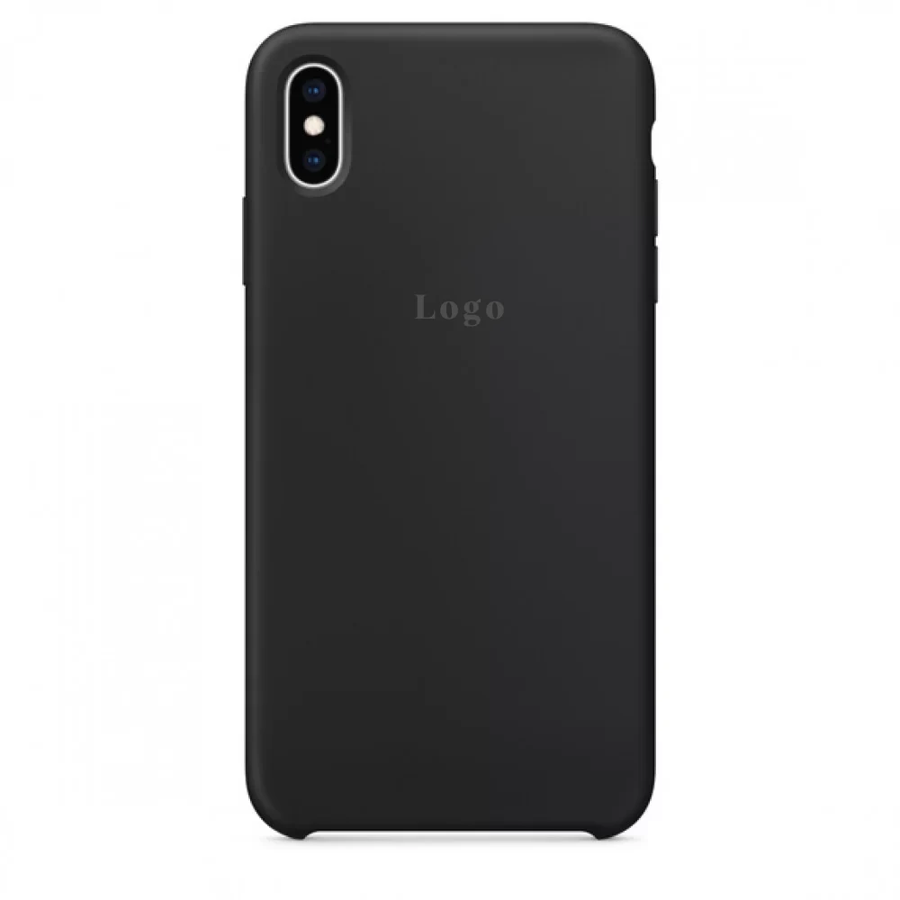 Чохол MaiKai Silicone для iPhone Xs Max - Black