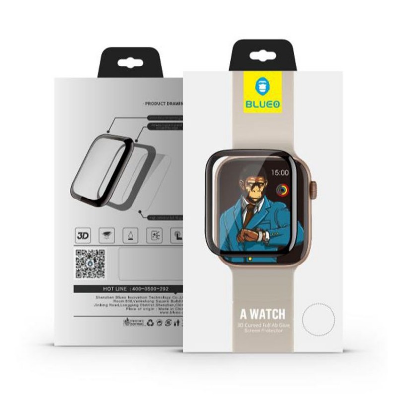 Захисне Скло Blueo High Molecule Shock Resistant Screen Protector for Apple Watch 44mm