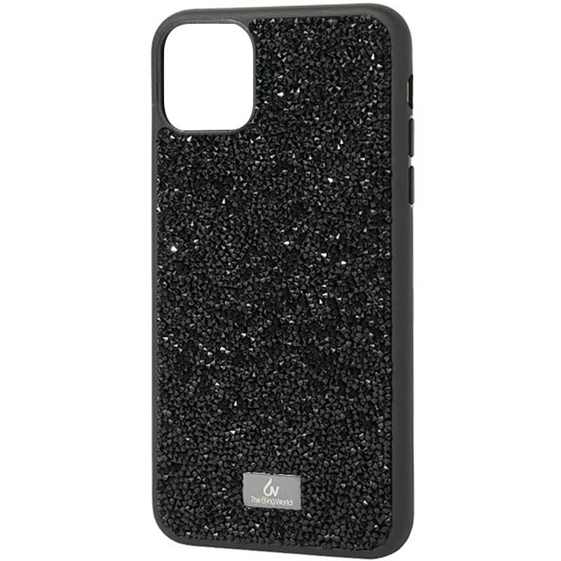 Чохол Bling World Rock Diamond (TPU) iPhone 15 Pro Max (Чорний)