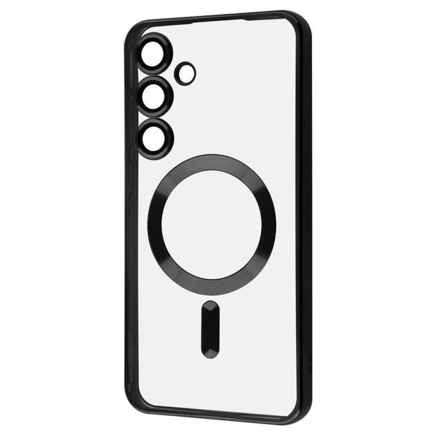 Чохол Metal Matte Case with Magnetic Ring for Samsung S25 Plus (Black)