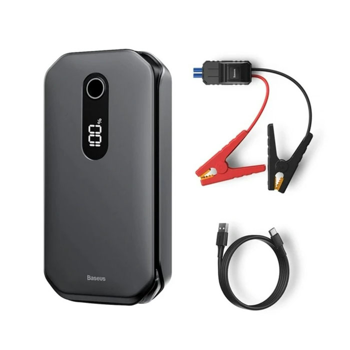 Пусковий Пристрій Baseus Super Energy Pro Car Jump Starter 12000 mAh* (чорний)