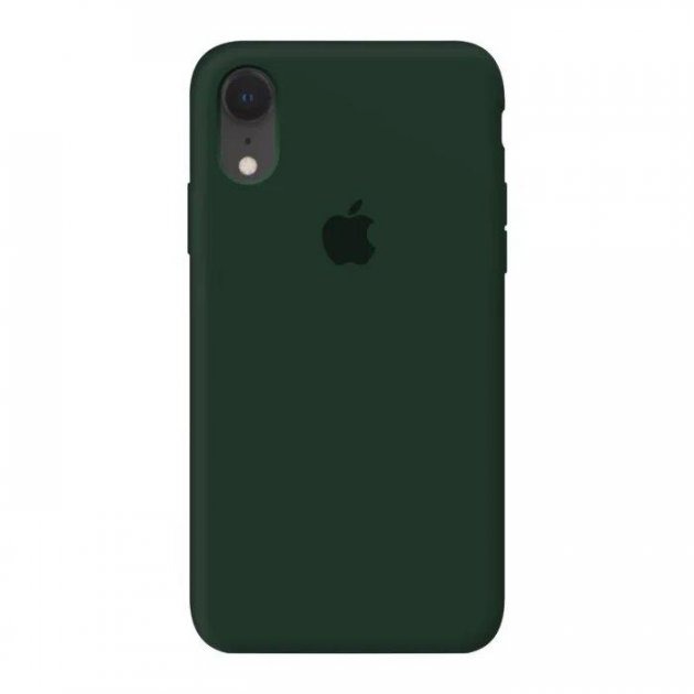 Чохол MaiKai Silicone для iPhone Xr - Forest Green