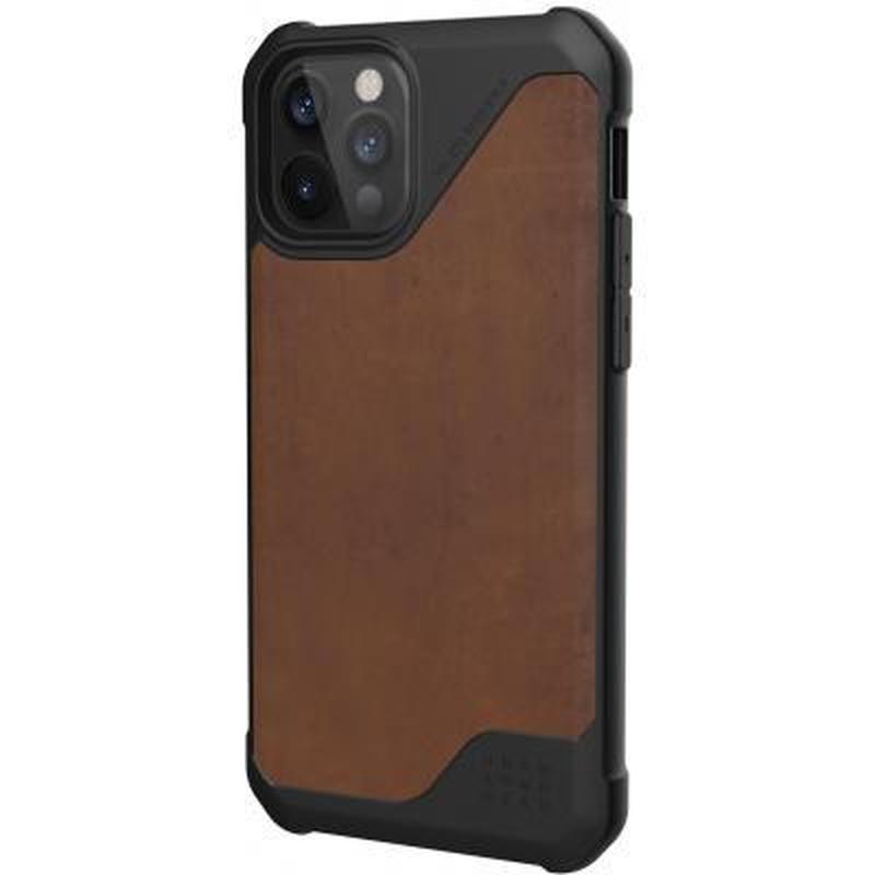 Чохол UAG для Apple iPhone 12 Pro Max Metropolis LT, Leather Brown