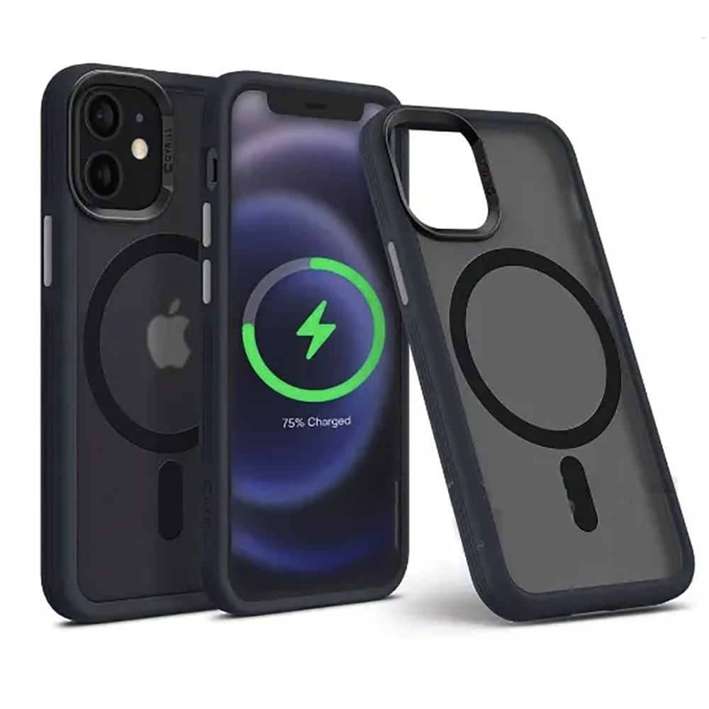 Чохол MaiKai Strong Magnetic Case для iPhone 12 Pro Max (чорний)