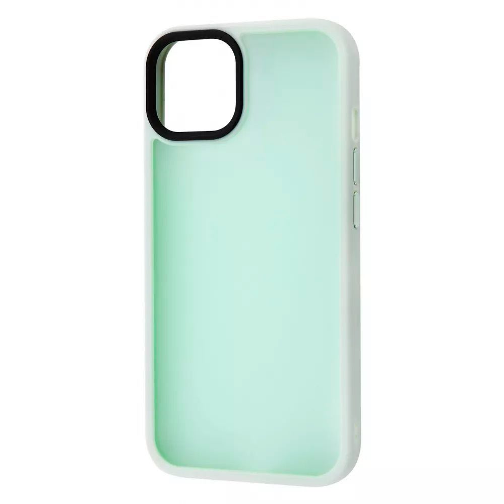 Чохол Matte Colorful Case для iPhone 13 Pro (mint)