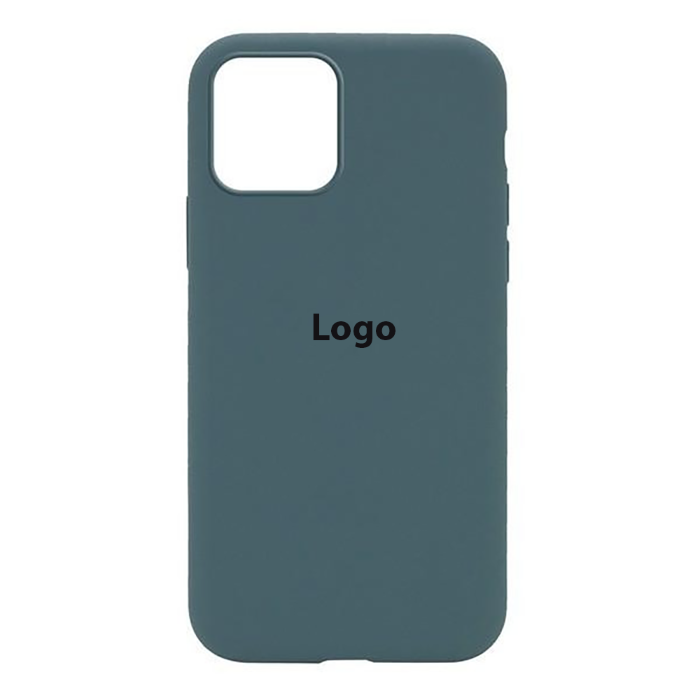 Чохол Silicone Case Full Protective (AA) iPhone 13 Pro Max (pine green)