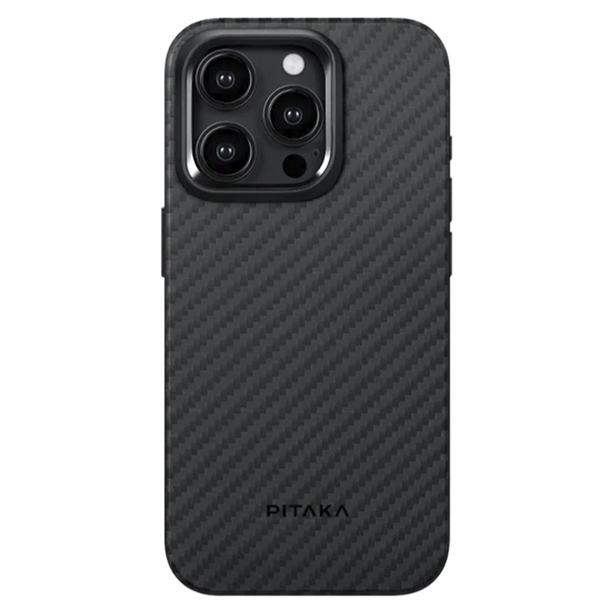 Чохол Pitaka MagEZ Case Pro 4 Twill 1500D Black/Grey for iPhone 15 Pro (KI1501PP)