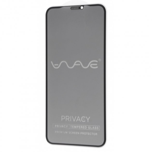 Захисне Скло WAVE Privacy iPhone 12/12 Pro (чорний)