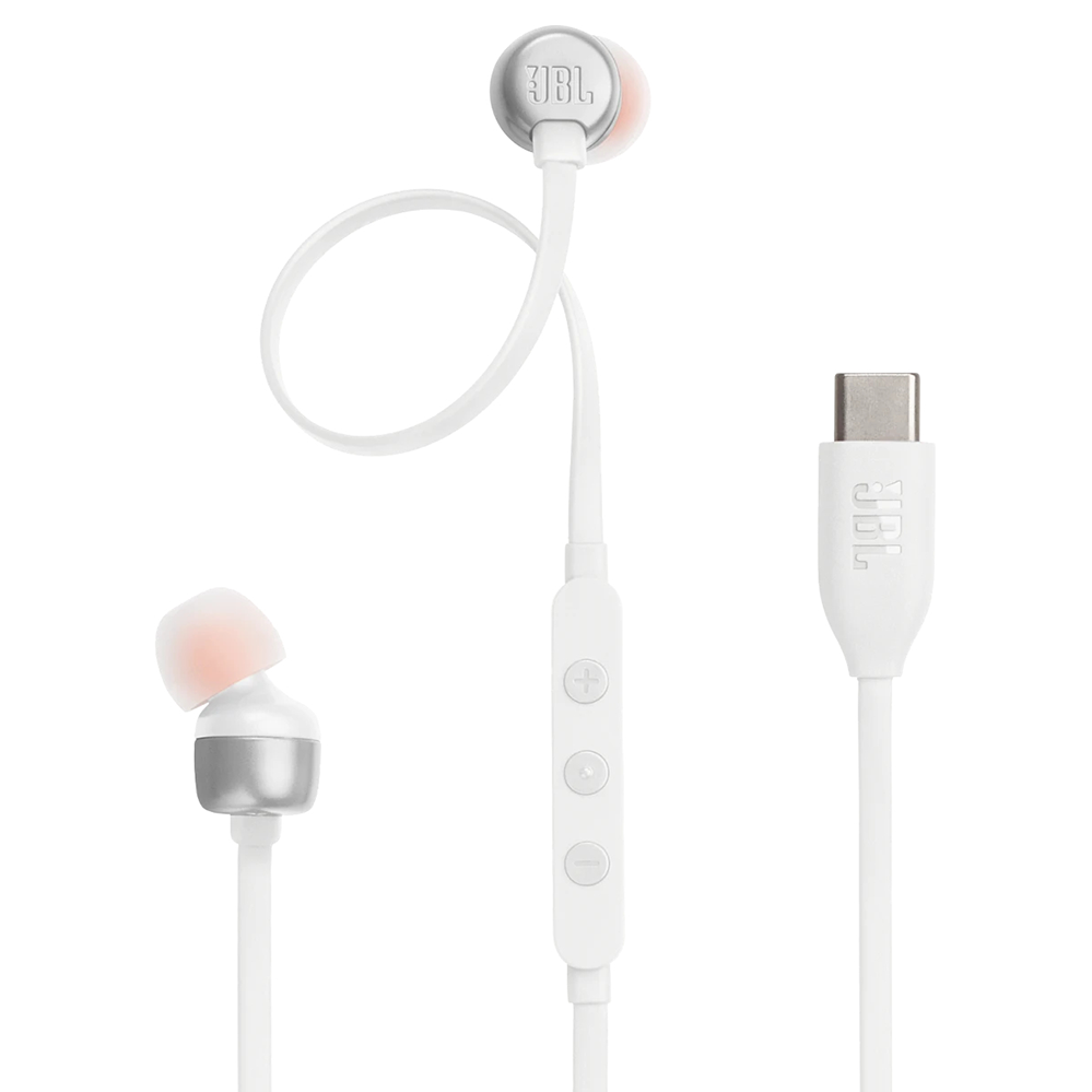 Навушники JBL T310C USB-C (JBLT310CWHT) White