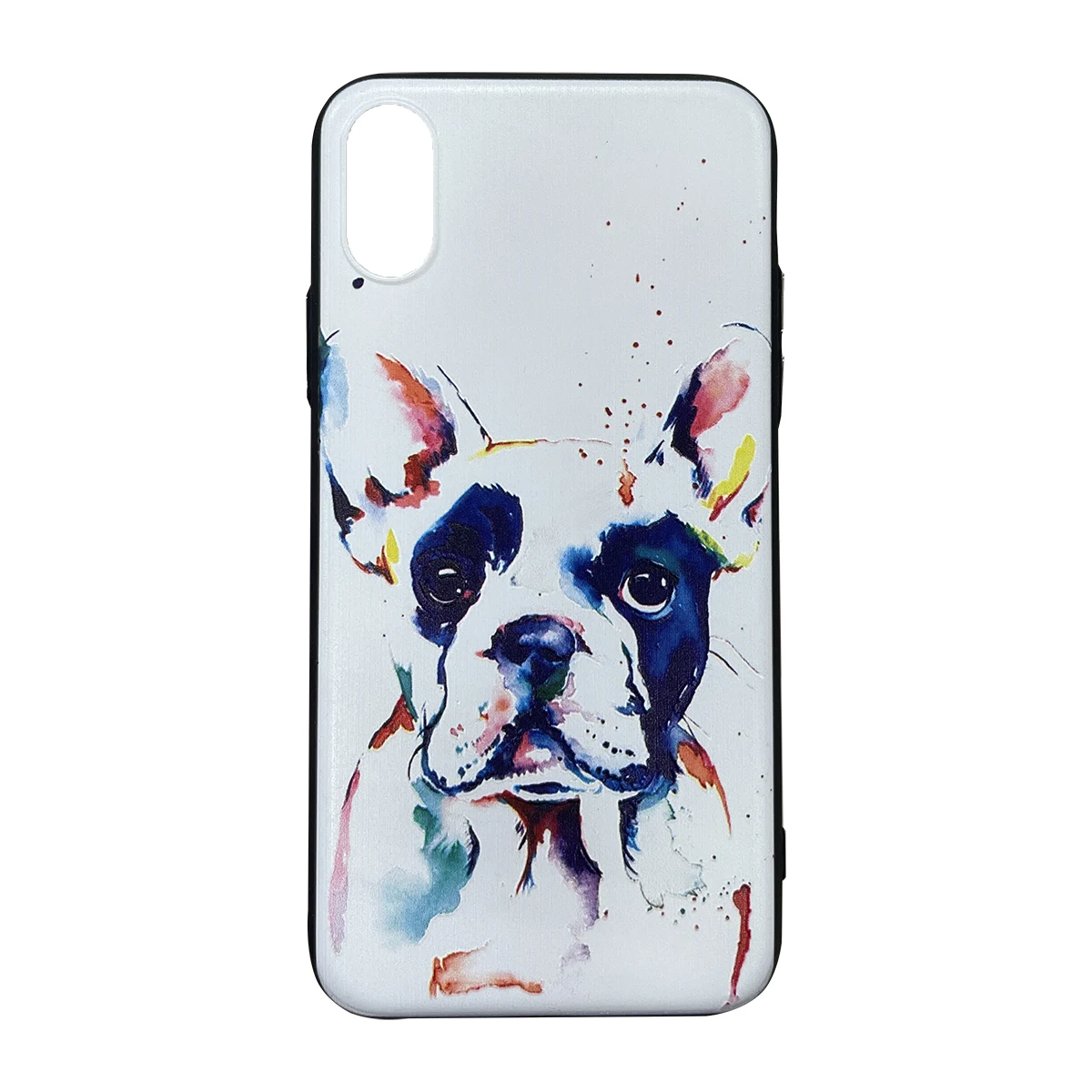 Чохол TPU Aquarelle для iPhone X/XS Dog