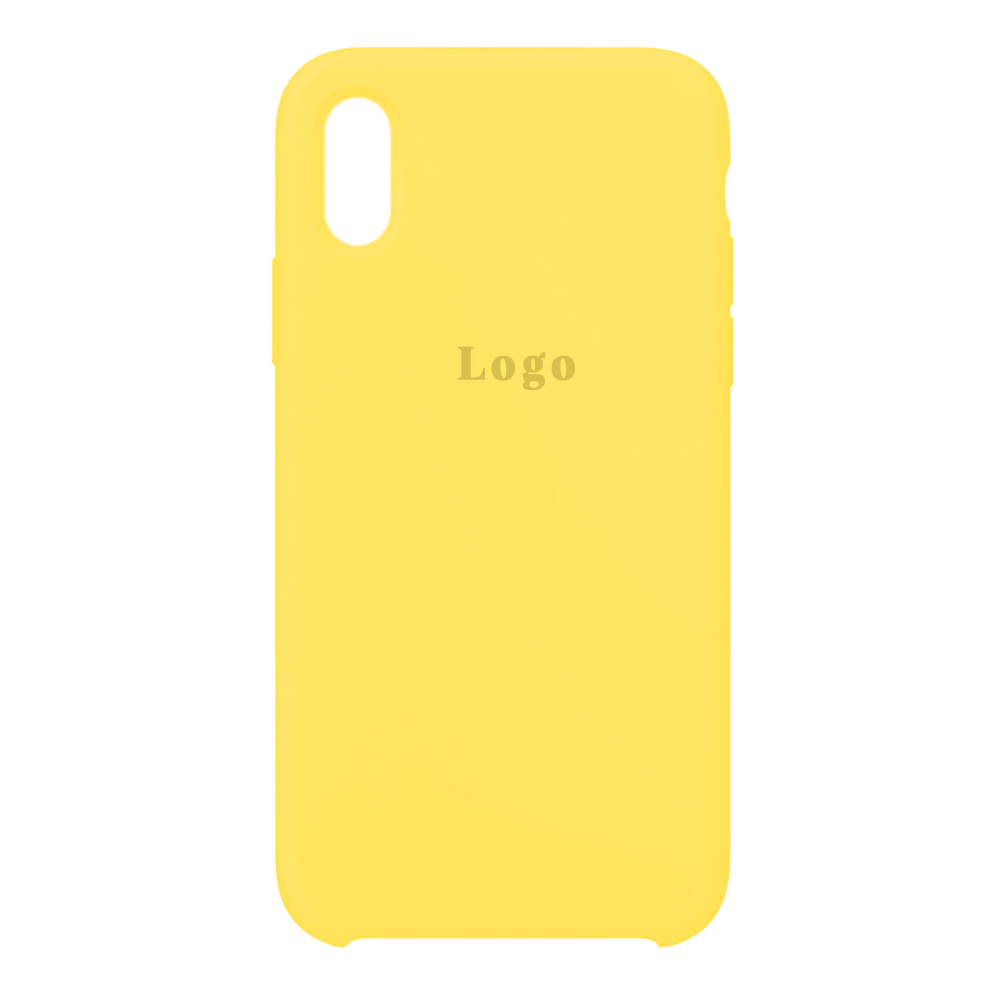 Чохол MaiKai Silicone для iPhone X/Xs - Canary Yellow