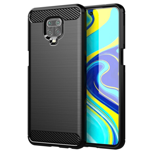 Чохол MiaMi Brushed для Xiaomi Redmi Note 9 Pro/Note 9s - Black