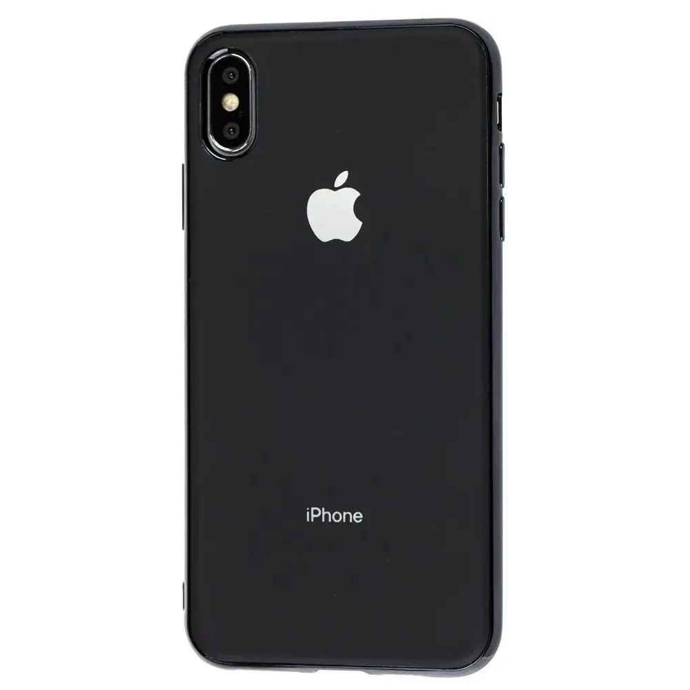 Чохол Silicone iPhone Case (TPU) for iPhone Xs Max (dark grey)