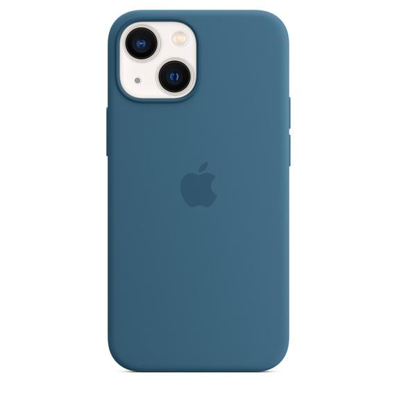 Чохол MaiKai Silicone Case для iPhone 13 Mini with MagSafe Blue Jay (OEM)