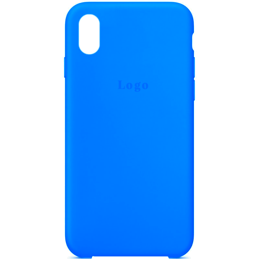 Чохол MaiKai Silicone для iPhone X/Xs - Carpi Blue