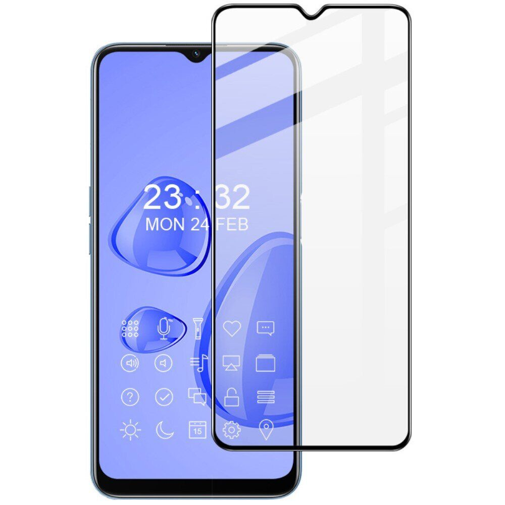 Захисне Скло Little Rock Full Glue for Oppo A16 Black