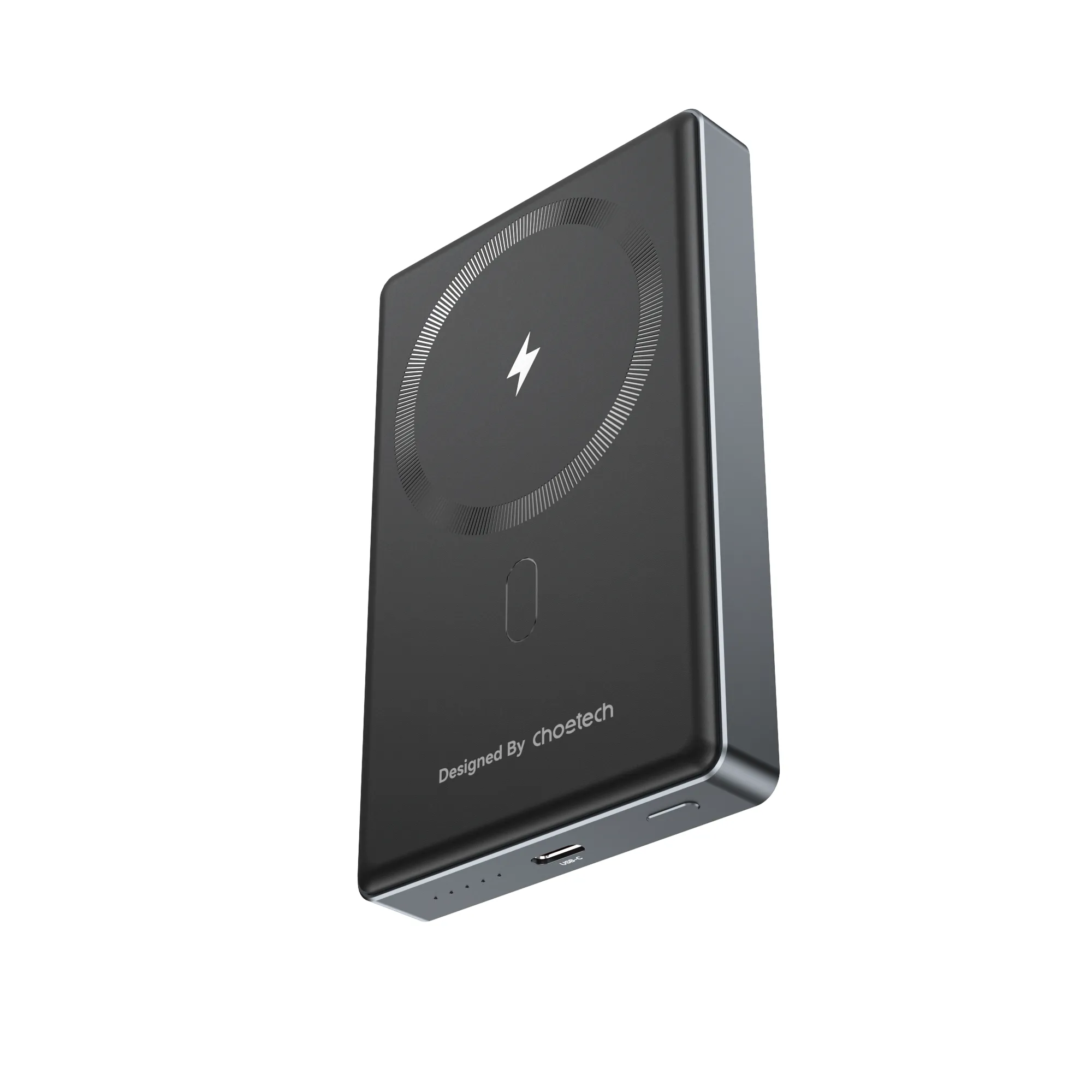 Портативна батарея Choetech PD 20W 10000 mAh Ultra-Thin Magnetic Power Bank Black