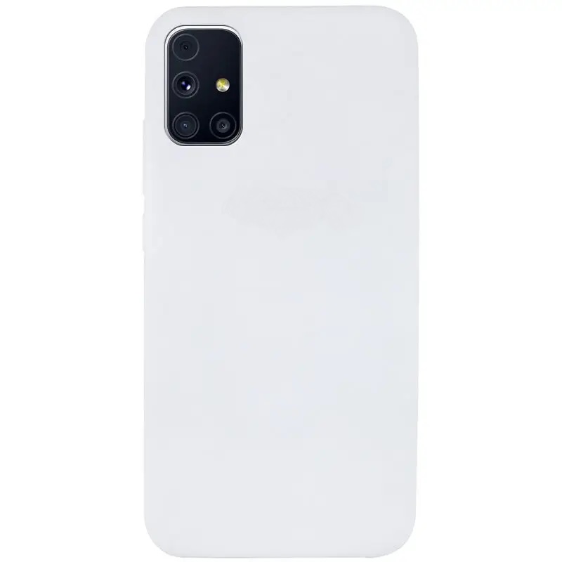 Чохол WAVE Full Silicone Cover Samsung Galaxy M31s - White