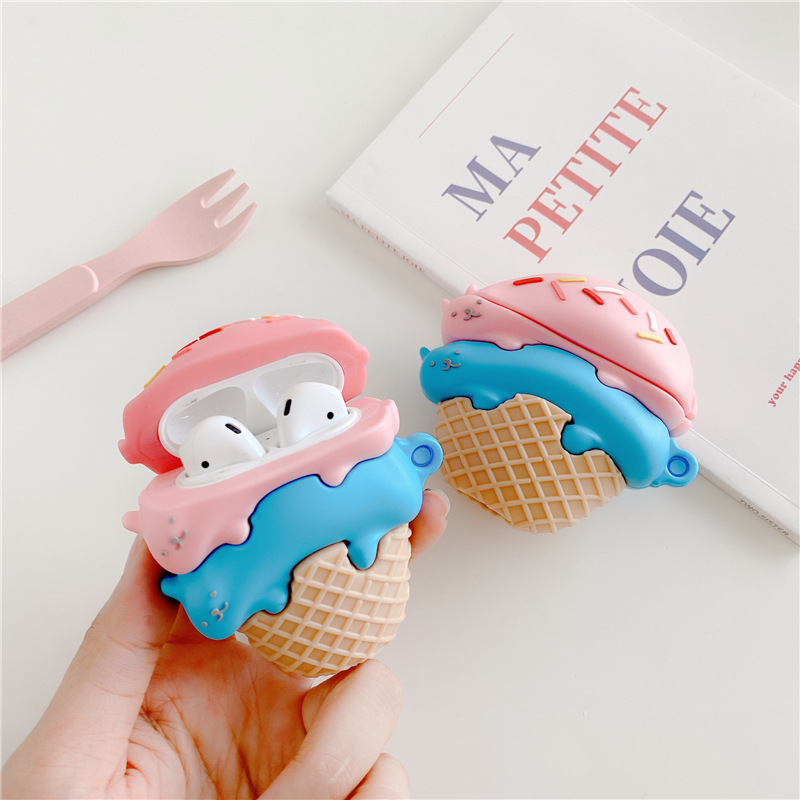 Чохол MaiKai 3D Toys для AirPods - Double Ice Cream