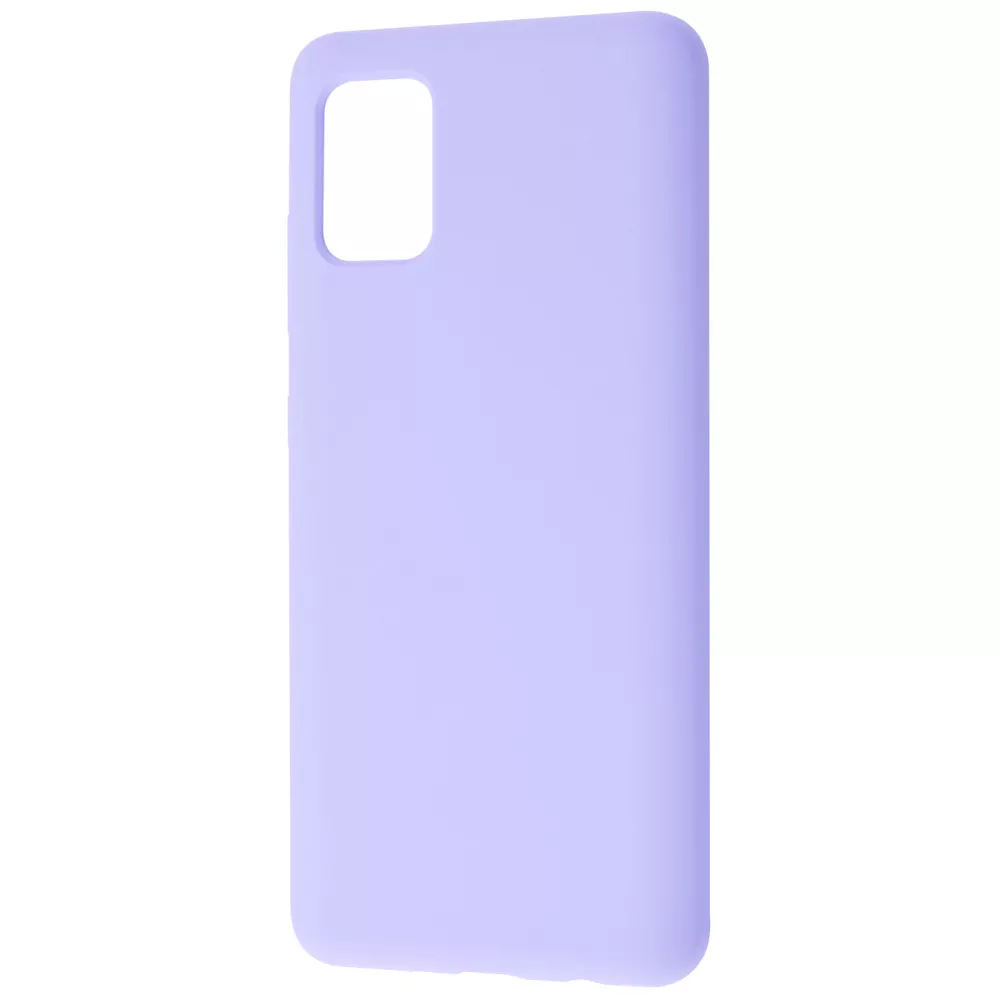 Чохол WAVE Full Silicone Cover Samsung Galaxy A71 (A715F) (світло-фіолетовий)