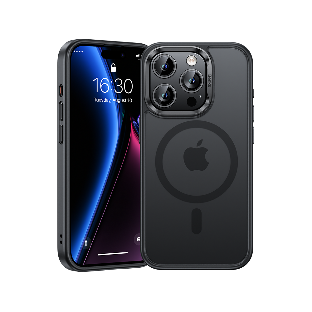 Чохол Benks MagClap Mist Phone Black Case for iPhone 15 Pro Max