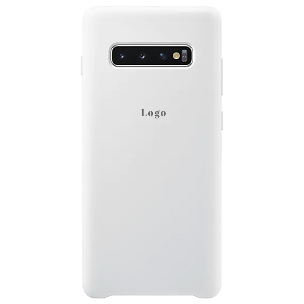 Чохол Silicone Case для Samsung G975 (S10 Plus) - White