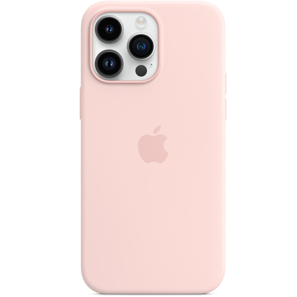 Чохол MaiKai Silicone Case with MagSafe для iPhone 14 Chalk Pink (OEM)