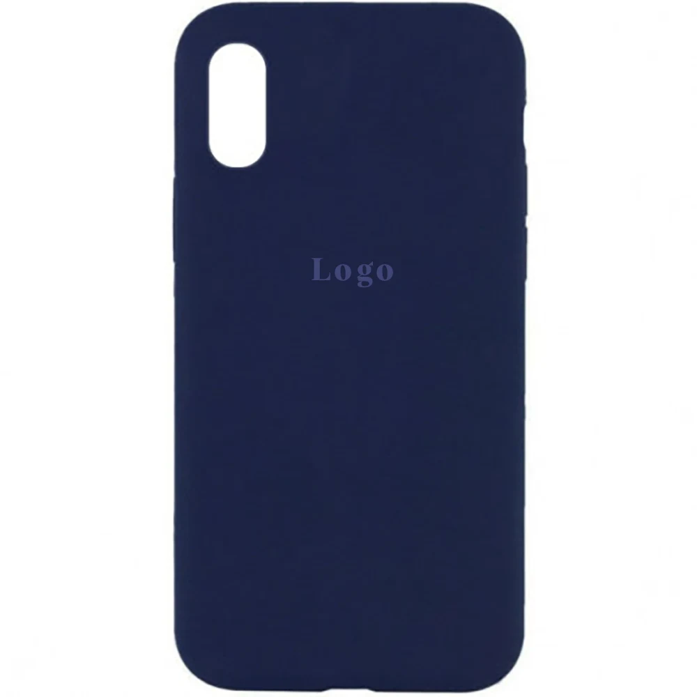 Чохол MaiKai Silicone для iPhone X/Xs - Deep Navy