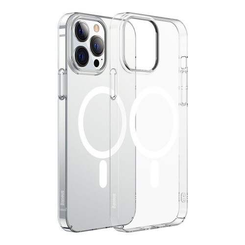 Чохол Baseus Crystal Magnetic для iPhone 13 Pro Max - Transparent