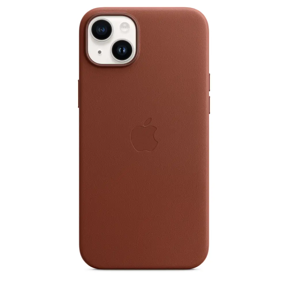 Чохол MaiKai Leather Case with MagSafe для iPhone 14 Plus Umber