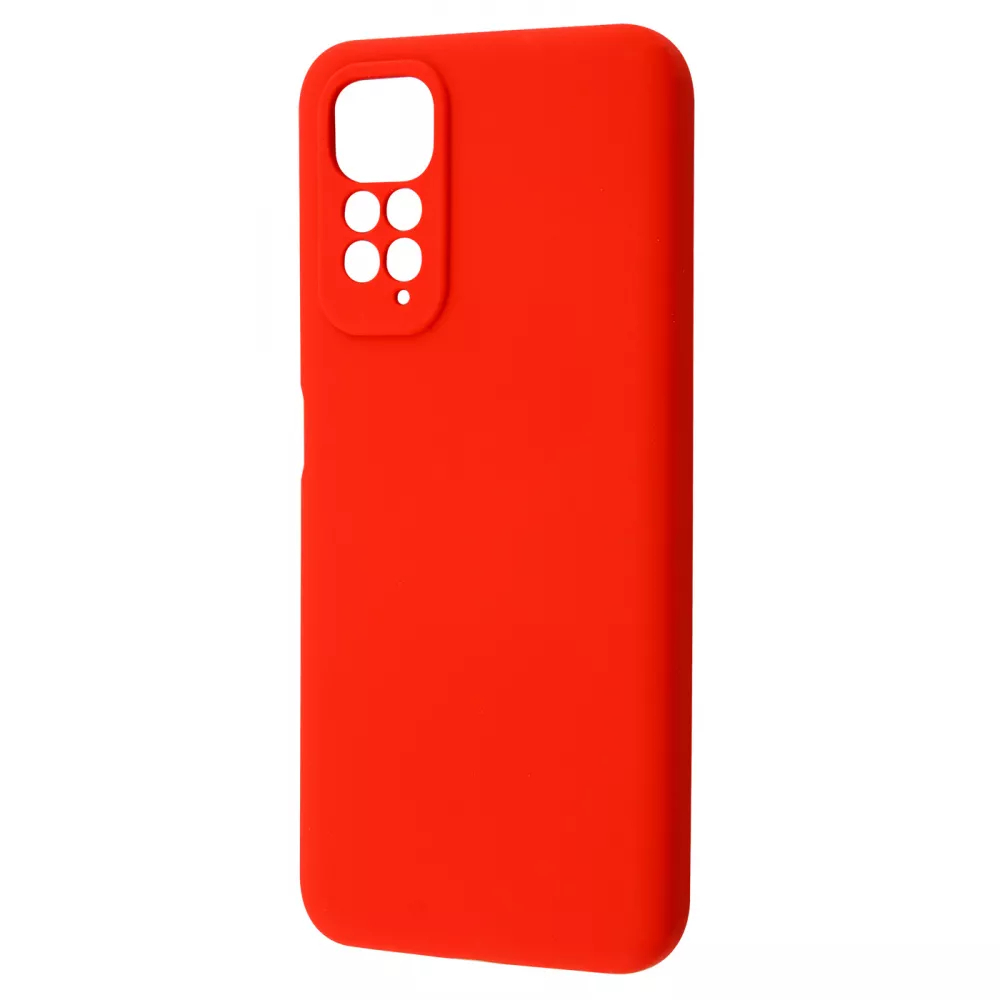 Чохол WAVE Full Silicone Cover Xiaomi Redmi Note 11 4G/Redmi Note 11S (червоний)