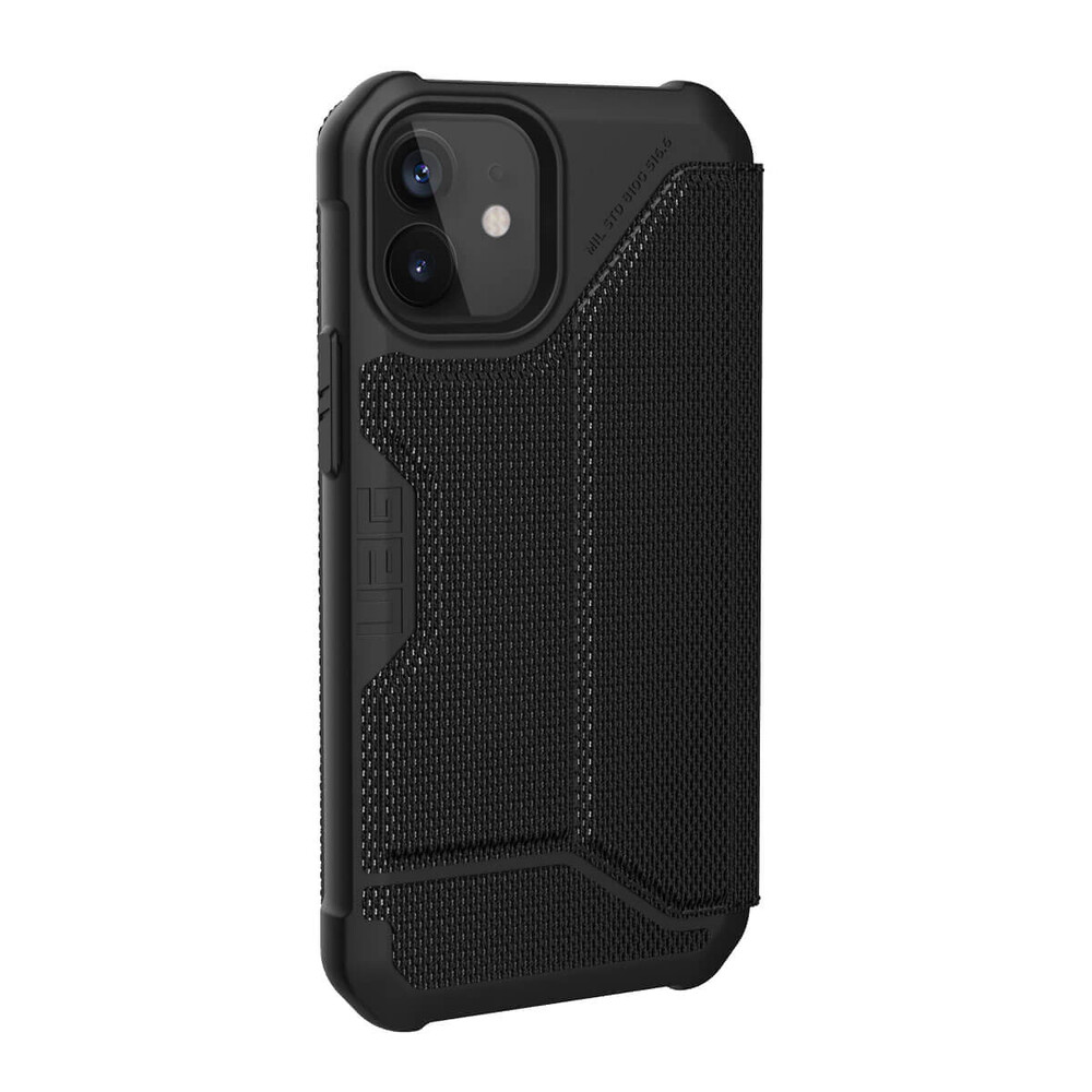 Чохол UAG для Apple iPhone 12 / 12 Pro Metropolis, FIBR Black