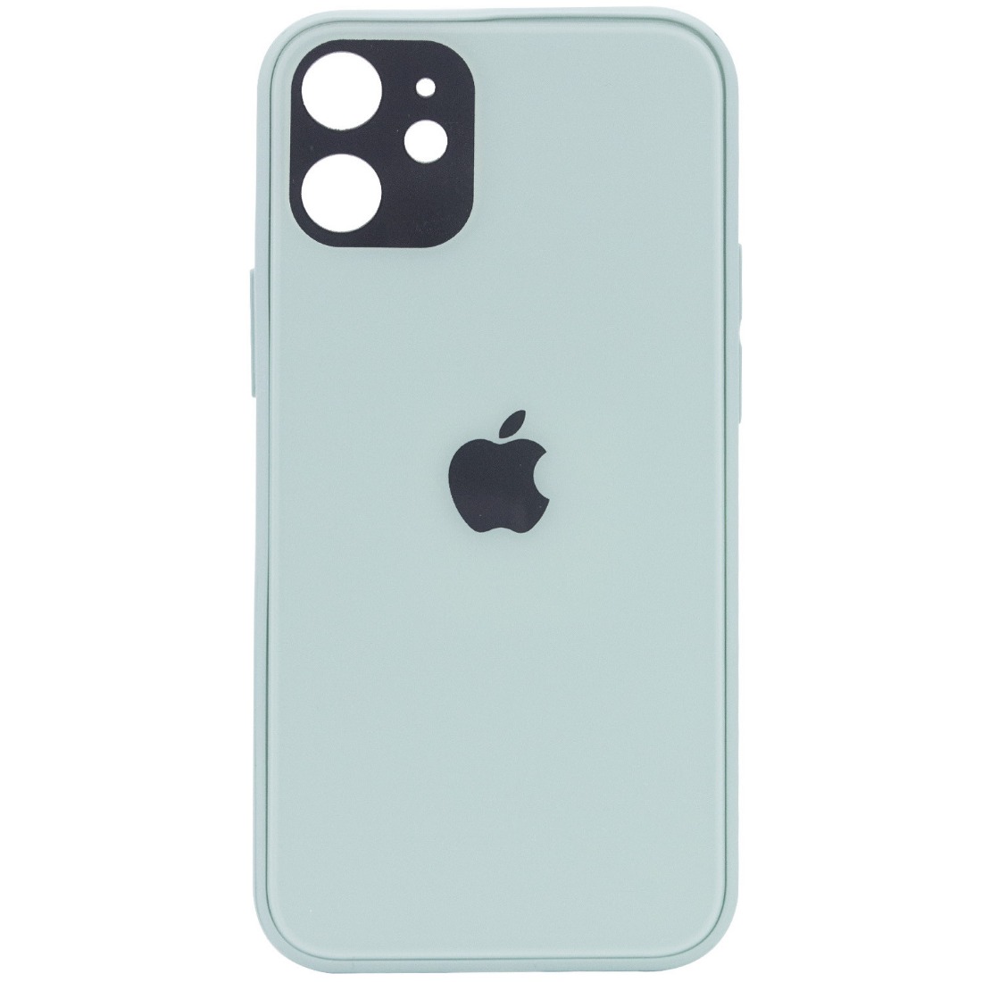 Чохол TPU+Glass Glossy Logo Full Camera для Apple iPhone 12/12 Pro (6.1