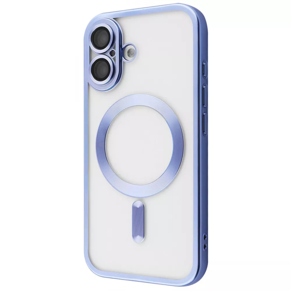Чохол Metal Matte Case with Magnetic Ring iPhone 14 Pro Max (ультрамариновий)