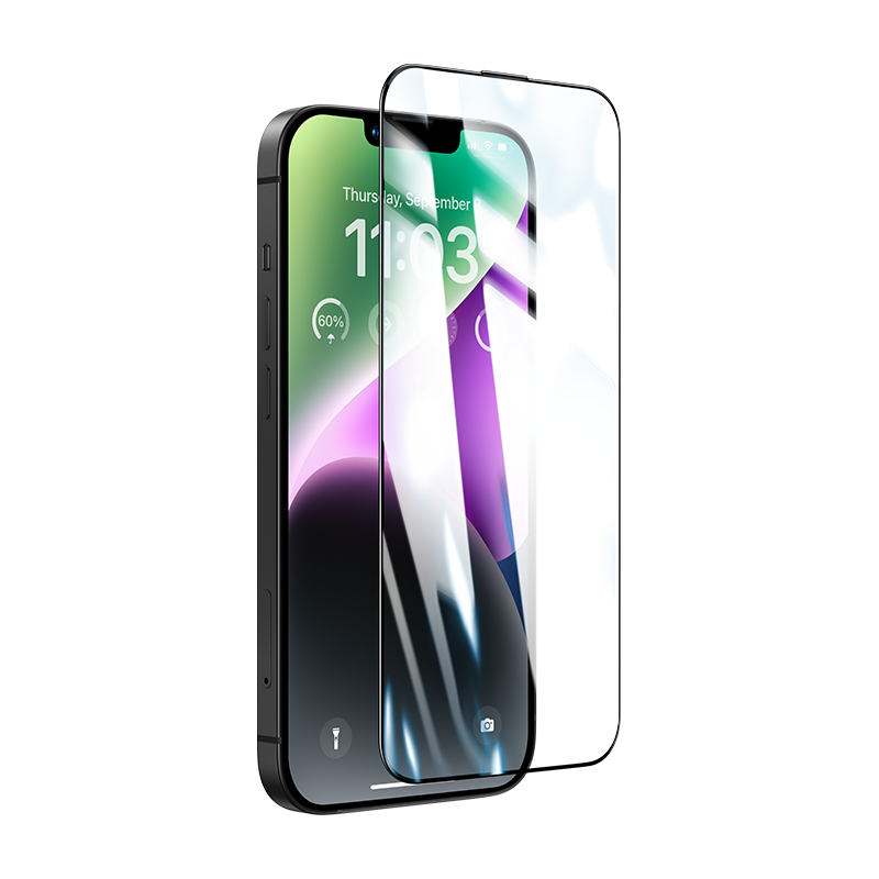 Захисне скло Benks GlassWarrior Sapphire Coating Screen Protector iPhone 15 Plus/14 Pro Max Black