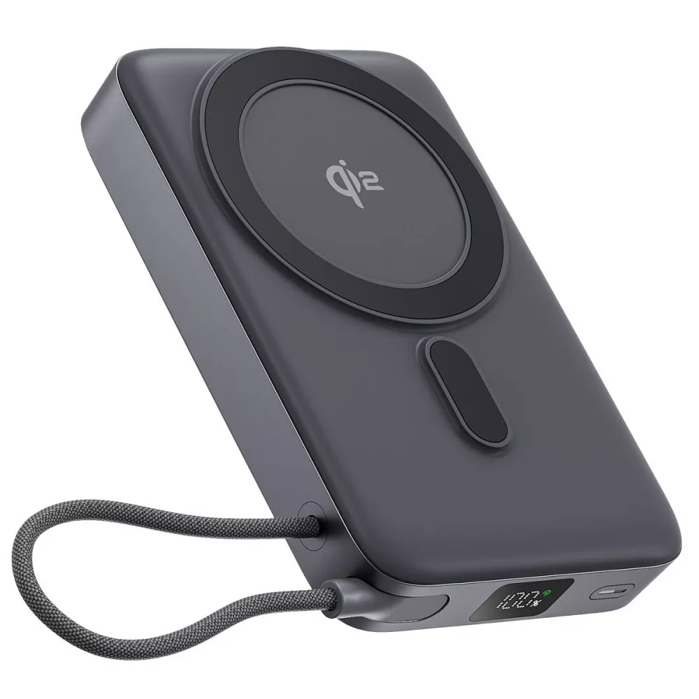 Портативна Батарея Proove OverPower 35W 10000mAh Qi2 (сірий)
